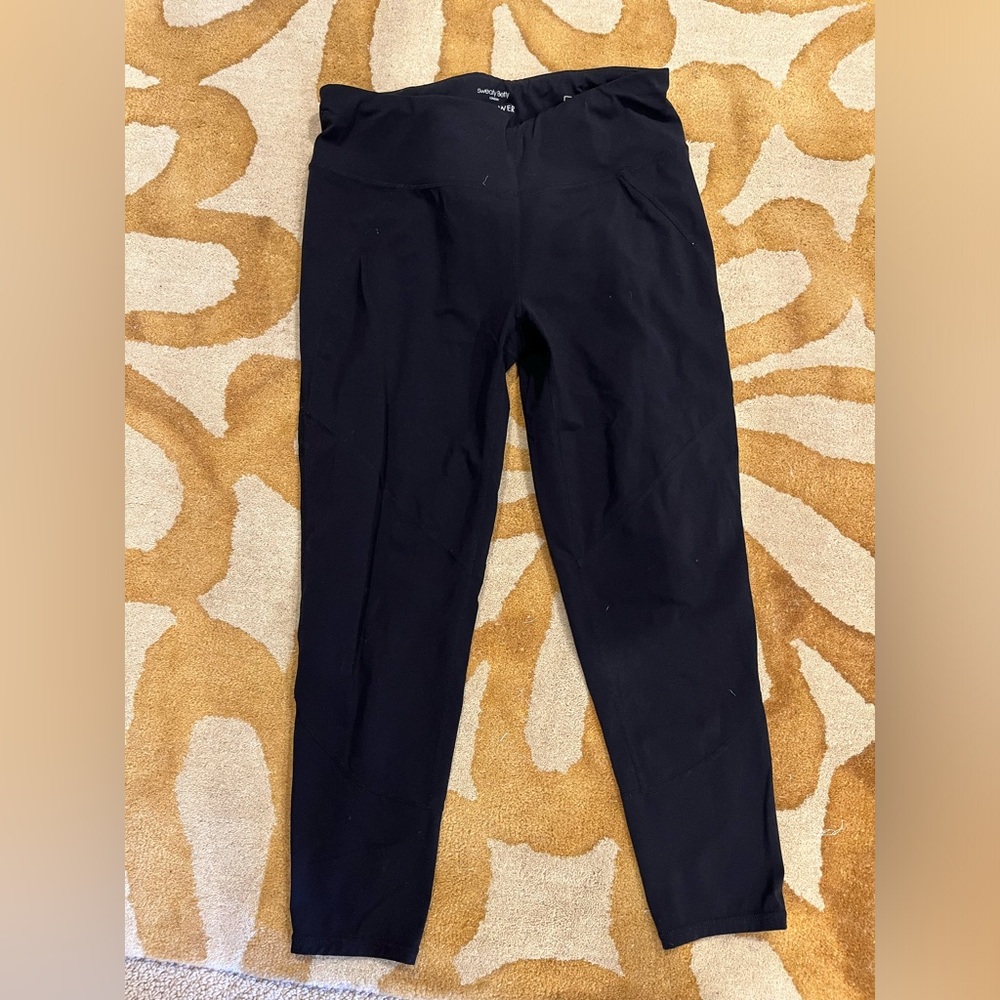 Sweaty Betty power leggings, black large, workout, run, yoga